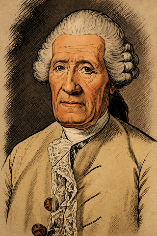 Retrato de Jacques de Vaucanson