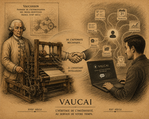 Del autómata mecánico de Vaucanson al asistente inteligente Vaucai